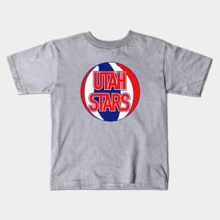 Defunct Utah Stars Basketball 1970 Kids T-Shirt